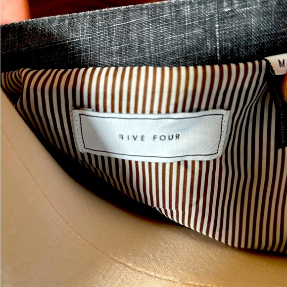 Five Four Linen Jacket Coat Men’s NWT M - Picture 4 of 9